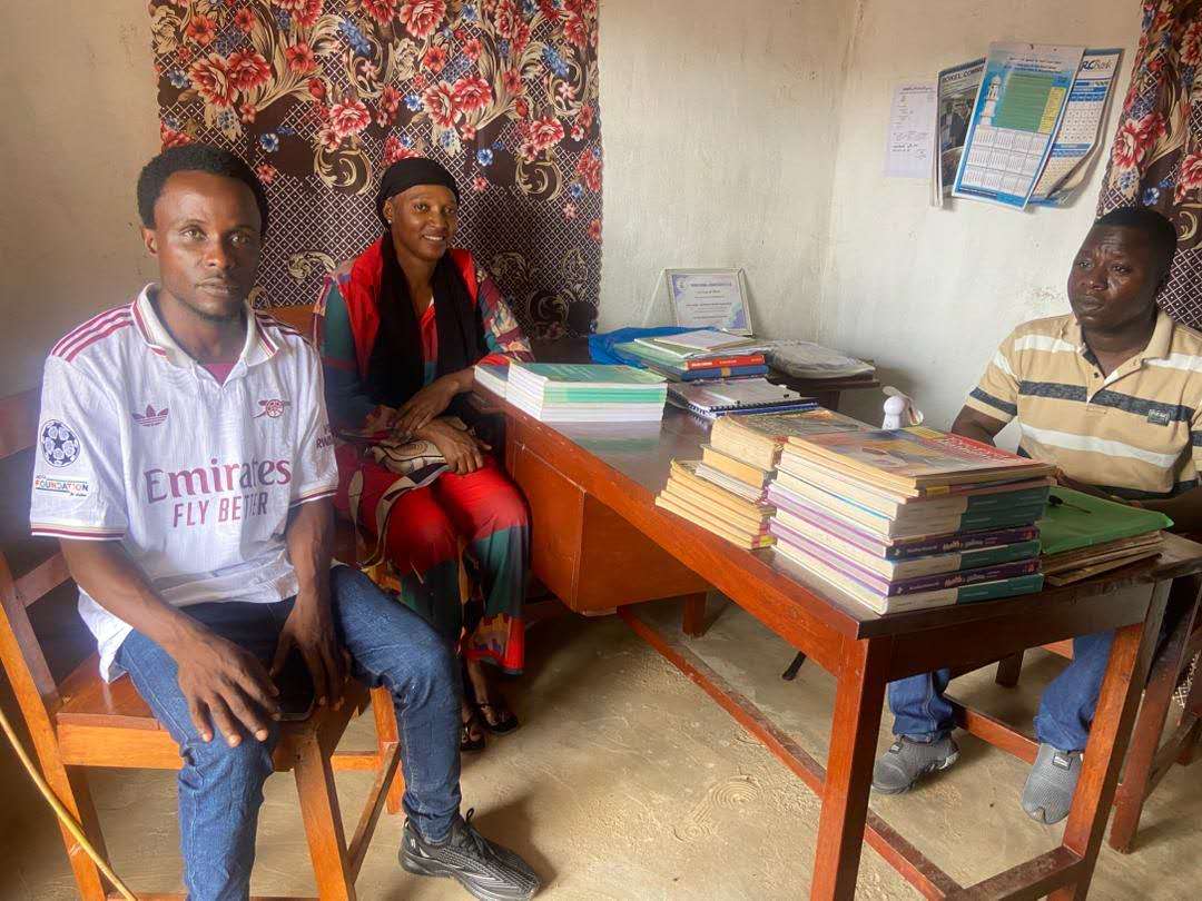 7.  Ms. Umu Jalloh visits primary and secondary schools in the Tongo district to promote the Baby Zebra initiative.                                                                         9 October 2025