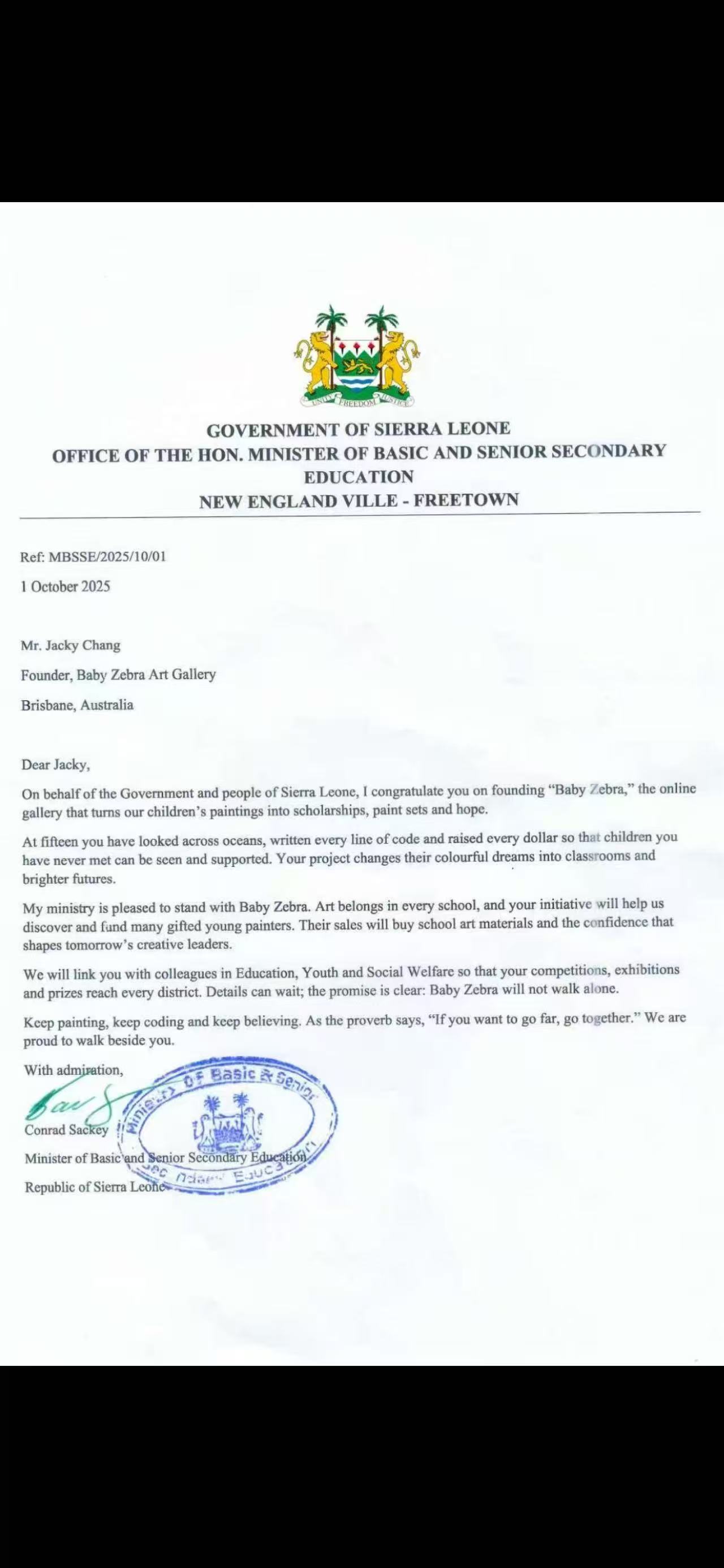 Supporting letter from Ministry of Education.jpg
